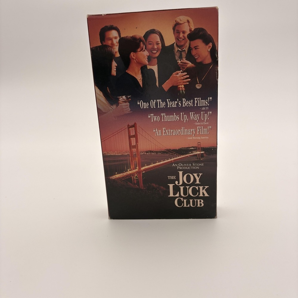 The Joy Luck Club VHS Hollywood Pictures Drama Movie Oliver‎ Stone Production